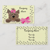 犬の名刺 名刺 (正面/裏面)