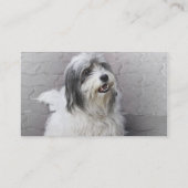 犬の名刺 名刺 (裏面)