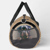 犬の名前または名前の追加，ロットワイラー ダッフルバッグ (右)