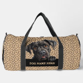 犬の名前を追加する名前，杖のコルソ ダッフルバッグ (正面)