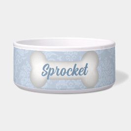 犬の名前（青と骨） ボウル