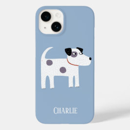 犬の名前（青） Case-Mate iPhone 14ケース