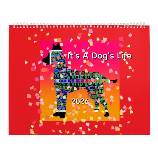 犬の命のおもしろい カレンダー (カバー)