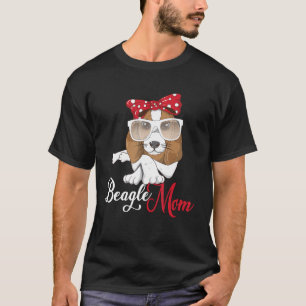 犬の品種ビーグル母マドッグママことわざ犬ママ Tシャツ