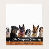 犬の品種 |ペットグルーミングツール 名刺 (外部フラット)