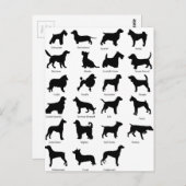 犬の品種 ポストカード (正面/裏面)