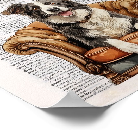 犬の喜び ポスター (角)