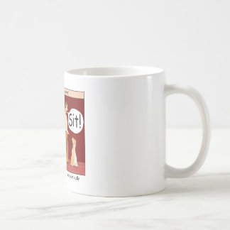 犬の囁くものの漫画のマグ コーヒーマグカップ