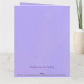 犬の大きい「想い出」カードをパーソナライズ カード (裏面)