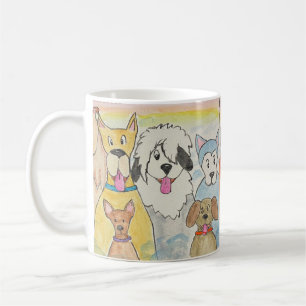 犬の天国 コーヒーマグカップ