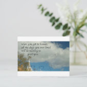 犬の天国 ポストカード (スタンド正面)