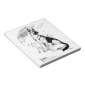 犬の天国、マスターズフロック ノートパッド (アングル)