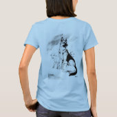 犬の天国、マスターズフロック Tシャツ (裏面)