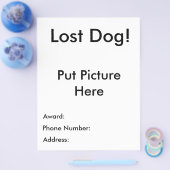 犬の失ったチラシ チラシ (シングル)