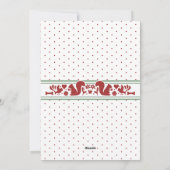 犬の好きなもの ホリデーカード (裏面)