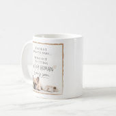 犬の妊娠発表 コーヒーマグカップ (正面左)
