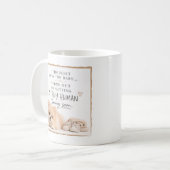 犬の妊娠発表 コーヒーマグカップ (正面左)
