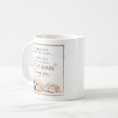 犬の妊娠発表 コーヒーマグカップ (正面左)