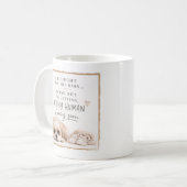 犬の妊娠発表 コーヒーマグカップ (正面左)