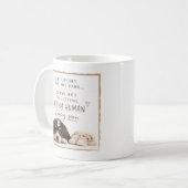 犬の妊娠発表 コーヒーマグカップ (正面左)
