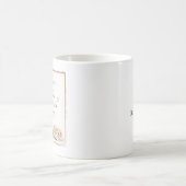 犬の妊娠発表 コーヒーマグカップ (中央)