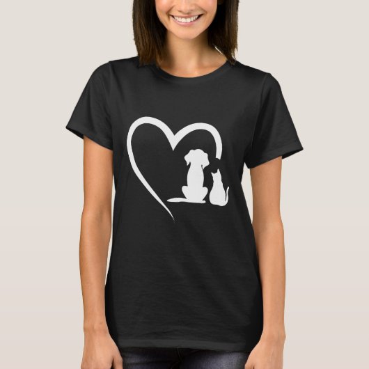 犬の子犬とBa1 Tシャツ (正面)