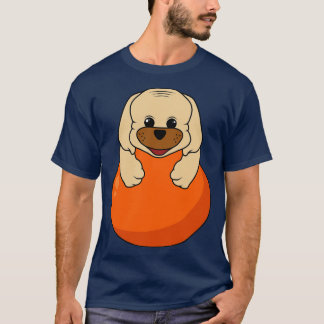 犬の子犬の気球 Tシャツ
