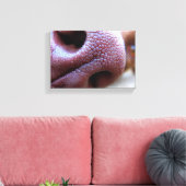 犬の子犬の鼻 キャンバスプリント (インサイチュ (リビング))