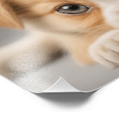 犬の子犬 フォトプリント            (角)