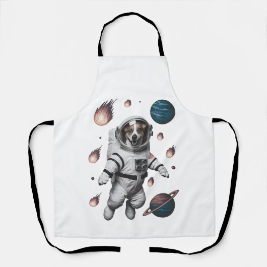 犬の宇宙飛行士と宇宙の冒険 エプロン (正面)