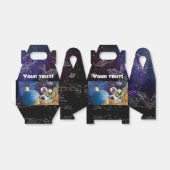 犬の宇宙飛行士と男の子のためのエイリアン フェイバーボックス (折り畳みなし)