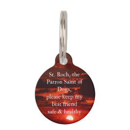 犬の守護聖人セント・ローチ ペット　ネームタグ