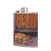 犬の安静時 フラスク (左)