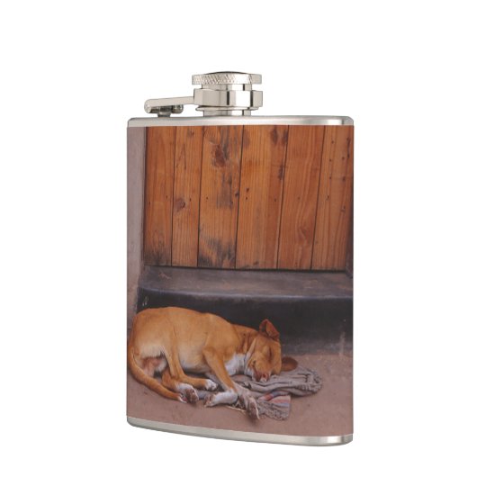 犬の安静時 フラスク (左)