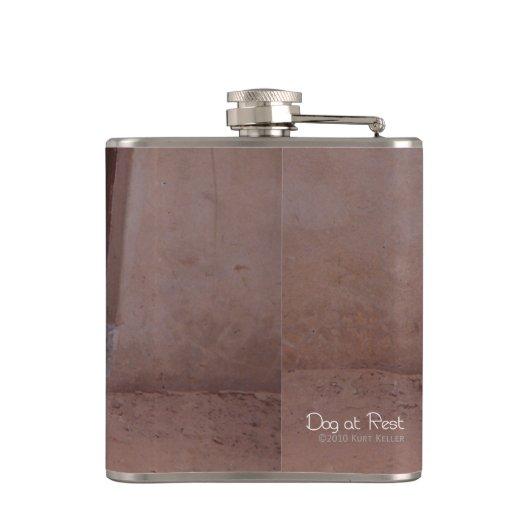 犬の安静時 フラスク (裏面)
