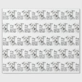 犬の定義 ラッピングペーパー (フラット)