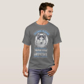 犬の家庭用動物スポーツのヴィンテージギフト Tシャツ (正面フル)