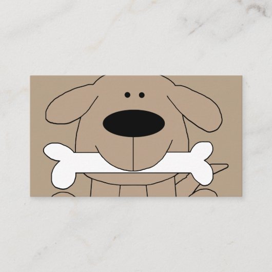 犬の小売店 名刺 (正面)