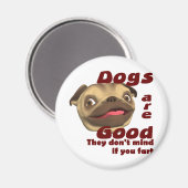 犬の屁 マグネット (正面/裏面)