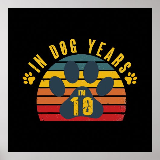 犬の年で10 ポスター (正面)