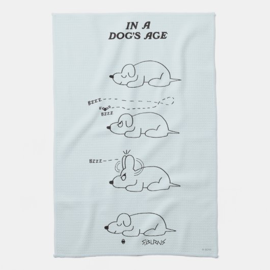 犬の年齢 キッチンタオル (縦)