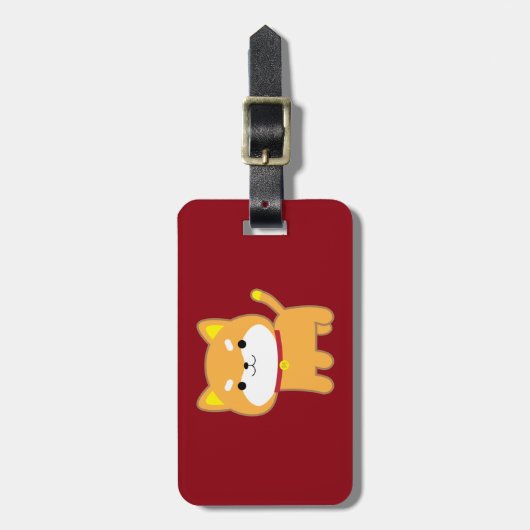 犬の年 ラゲッジタグ (正面縦)