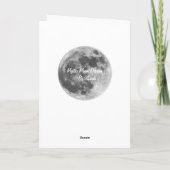 犬の年、40年誕生日カード カード (裏面)