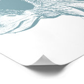 犬の引用文アートプリント、犬のアートプリント、子犬のウォールアート ポスター (角)