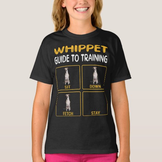 犬の従順を訓練する導犬 Tシャツ (正面)
