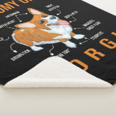 犬の恋人かわいいコーギ シェルパブランケット (3/4)