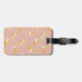 犬の恋人のためのパターかわいいコルギ荷物タグ ラゲッジタグ (裏面横)
