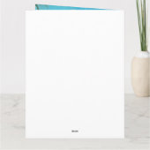 犬の恋人のためのビーチ、夏の贈り物にパグ カード (裏面)