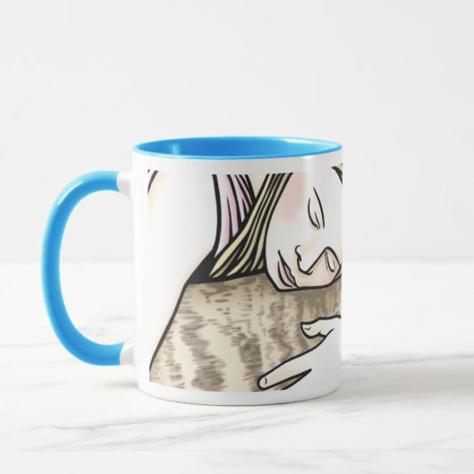 犬の恋人のマグ マグカップ (左)