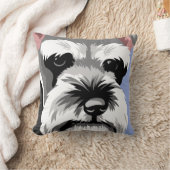 犬の恋人の枕 クッション (ブランケット)